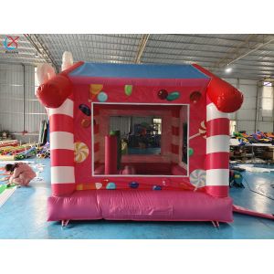 Commercial Grade Inflatable Bounce House Candy House Inflatable Jumping Castle