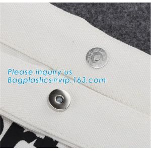 Cotton Canvas Bag With Inner Pocket, Eco Friendly Organic Cotton Canvas Tote Bag