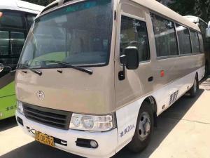 China                  Secondhand 100% Original Bus Origin Japan Toyota Coaster, Used Shuttle Buses in Peifect Working Condition and Low Price              on sale