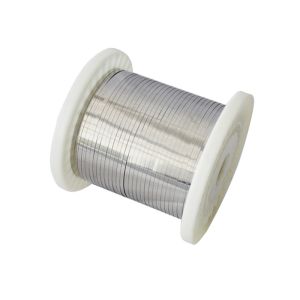 Ni60Cr15 637 MPA Nickel Chromium Resistance Wire Flat NiCr Alloy