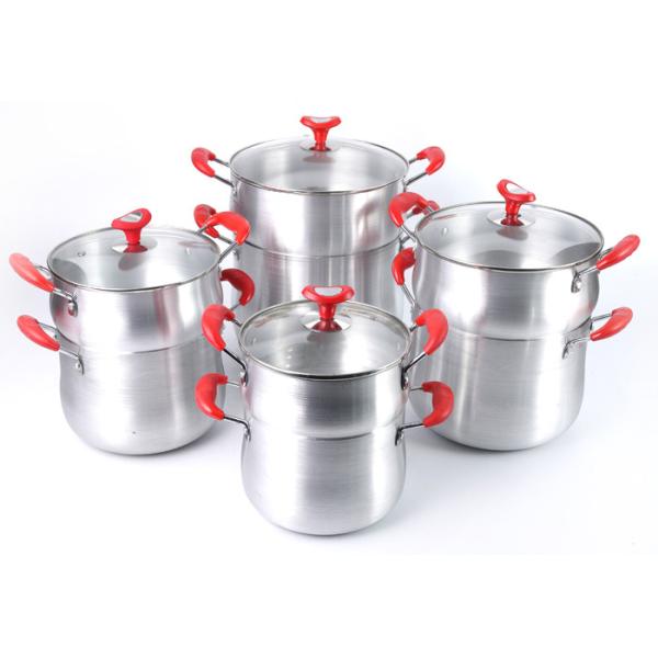 Buy 4mm Die Casting Aluminum 12cm Aluminium Saucepan Sets at wholesale prices
