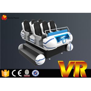 Electric system 6 seats 9d vr headset with good experience for shopping mall