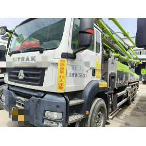 Zoomlion 2020 ZLJ5351THBKE 50m Second Hand Concrete Pump Truck on Sitrak Chasis
