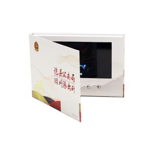 7 inch Video Name Cards LCD Brochure for Advertising