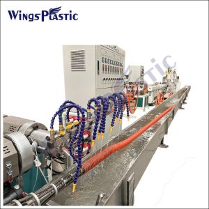 Plastic Pvc Spiral Suction Hose Pipe Extruder Making Machine Extrusion