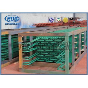 Exported Indonesia Boiler Economizer Green Painted Double H Fin Tuber Carbon
