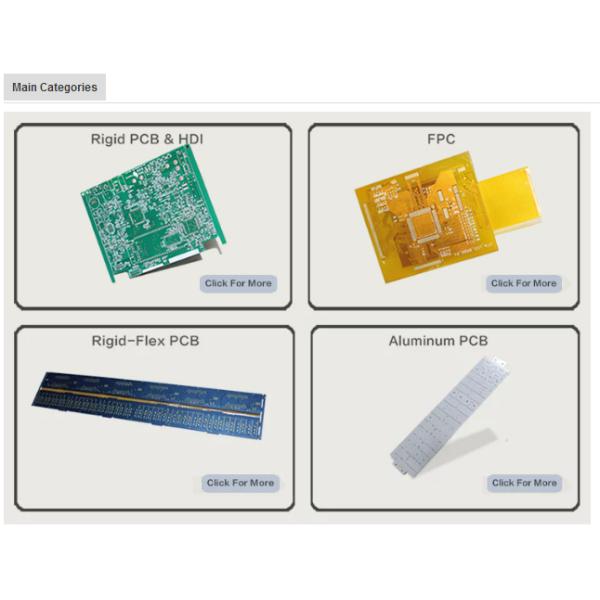 High TG170 Multilayer PCB Fabrication Process 1OZ ENIG Green Long PCB