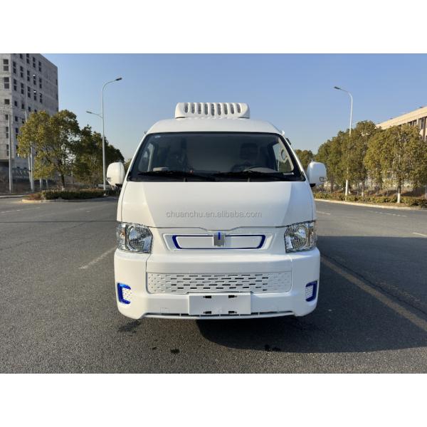 Geely E6 Pure Electric Refrigerated Truck 5 Square Fresh Food Cold Chain Truck for Bread Type Energy Green