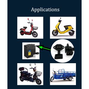 2+6 Pin DTAP Connector Plug E Bike Charging Connector Energy Storgy Power