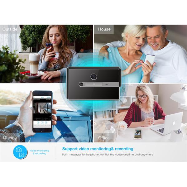 Unistone 2M Video doorbell with Dingdong with 10000mAh Battery(US-VD201)