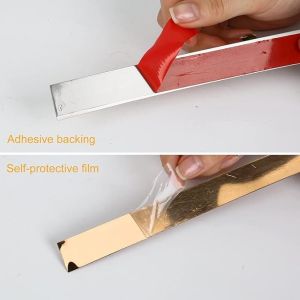 Metal Stainless Steel Adhesive Roll Flat Tape with Color Coating