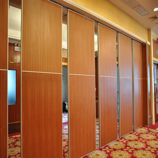 Hotel Space Separating Acoustic Resistant Folding Movable Partition Wall