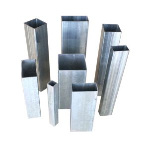 Agricultural ERW Galvanized Steel Rectangular Pipe 1mm-7.5mm
