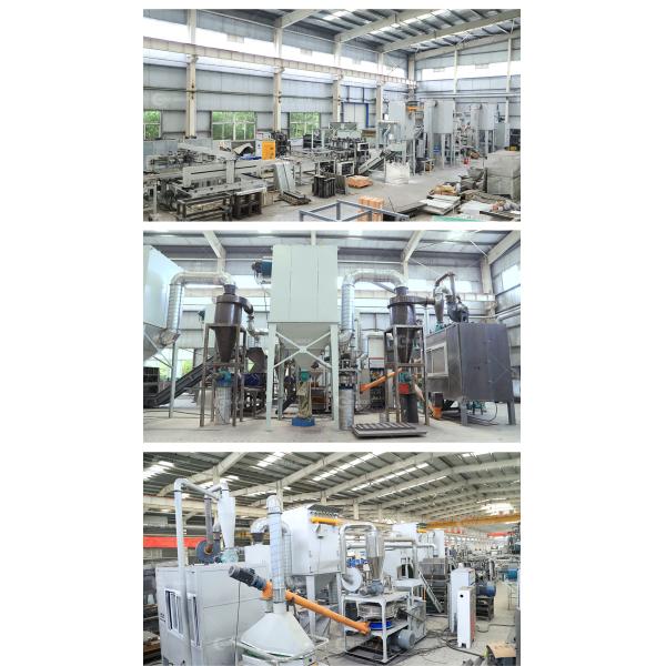 Green Energy Solar Panel Recycling Plant For Photovoltaic Panels