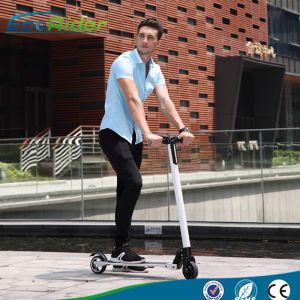 Carbon Foldable Electric Scooter with 350 Watt Brushless Motor , Electric Kick
