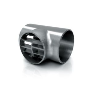 Carbon Steel ASME B16.9 Pipe Fitting Barred Tee SCH40 DN50 ASTM A234 WPB Butt