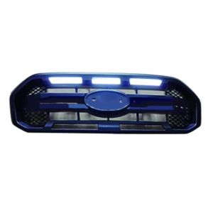 Customized Car Front Grill ABS Plastic Material Black Color