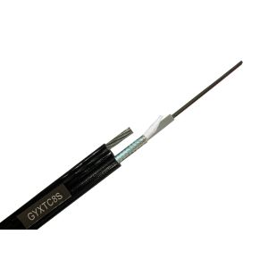 Outdoor Fiber Optic Cable 12 Core GYXTC8S Mini Figure 8 Self Supporting
