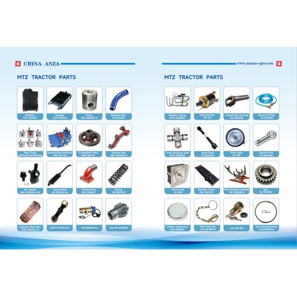 Wholesale Vehicle Parts Engine Cooling Aluminum Radiator for Tractor UMZ 45-1301006