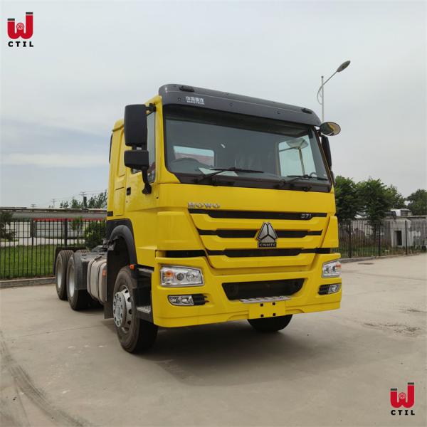 Buy Heavy Duty Euro 2 HOWO SINOTRUK 6x4 Tractor Truck 336HP-420HP at wholesale prices