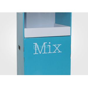 Foldable And Portable Cardboard Totem Display Stand For Shampoo