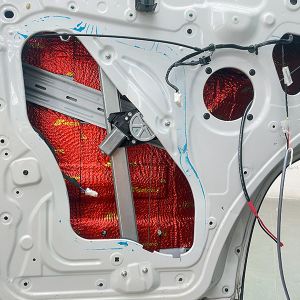 Custom Auto Acoustic Pad Noise Suppression Automotive Sound Proof Insulation