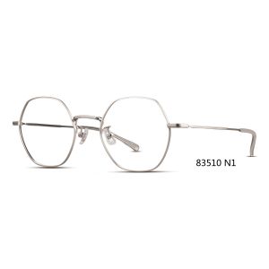 PARIM Hexagonal Polygon Fashionable Alloy Metal Optical Glasses Frame Eyegalsses