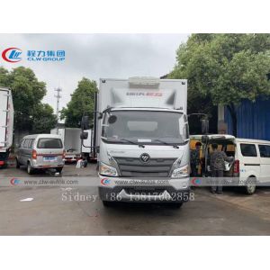 FOTON 4x2 3 4 5 6T Frozen Meat Delivery Trucks