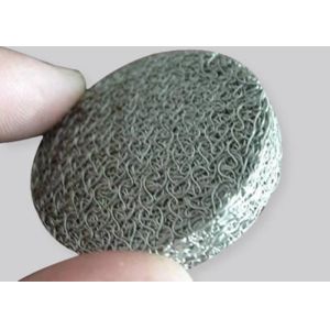Shielding Compressed Knitted Wire Mesh Filter Elements Shock Absorption And