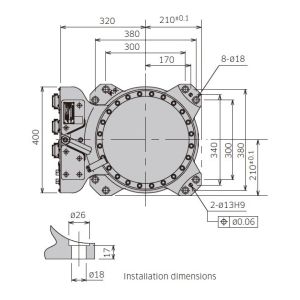 RS030N High Speed KAWASAKI Robot Arm 6 Axis Palletising Robot