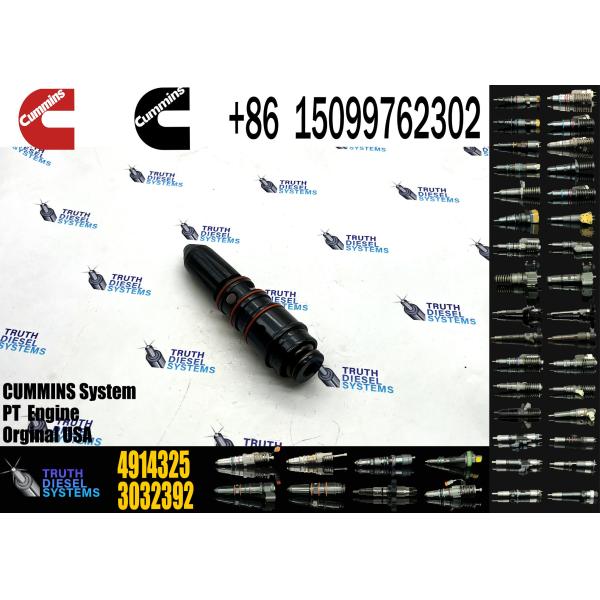 NTA855 Diesel Engine Parts 4914325 3054218 3032392 Fuel Injector for cum-mins