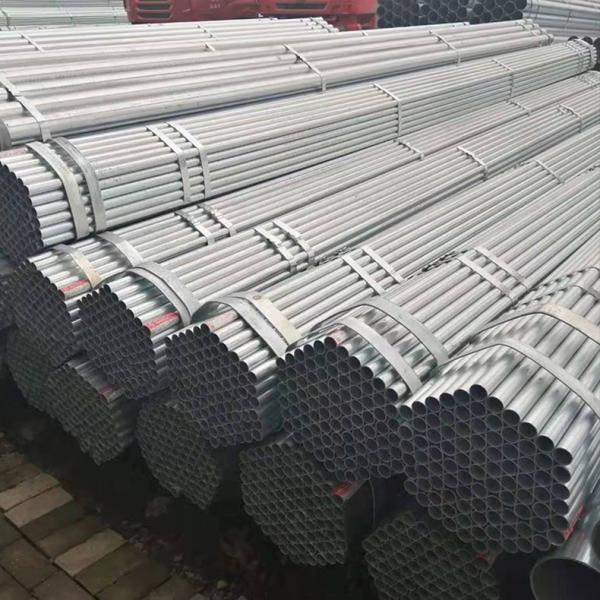 ISO9001 Hot Selled Galvanized Steel Tube Hot Dipped DX51D Z40 Grade 5.8m 6m 12m Length For Industry