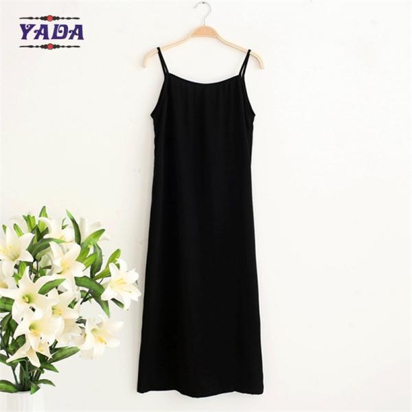 Women retro simple model black underdress brand lady summer women dress dresses sexy for sale