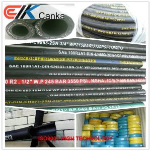 Flexble steel wire reinforced hose