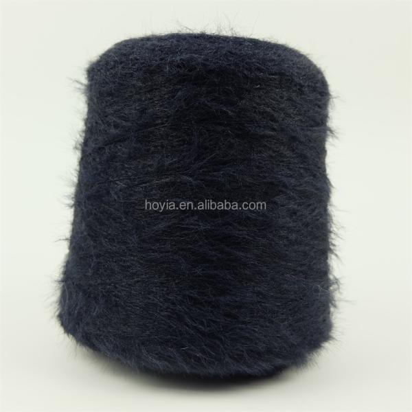 Buy Knitting Long Hair Ping Pong Yarn Weaving Fur Fabric at wholesale prices