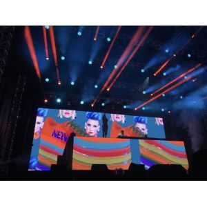 Outdoor High Definition RGB LED Rental Screen P6 Fixed LED Advertising Display