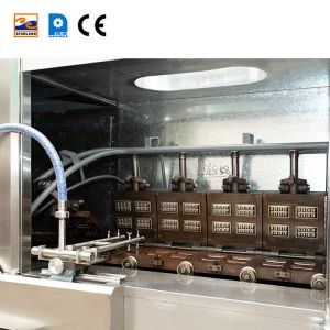 Automatic PLC Control Stainless Steel Monaka Wafer Oven Production Line