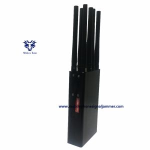 Handheld 10 antenna up to 30m WIFI GPS All cell phone Signal Jammer