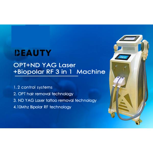 OPT 3 In 1 SHR Opt Shr Laser Ipl Machine Hair Removal Tattoo Removal Device