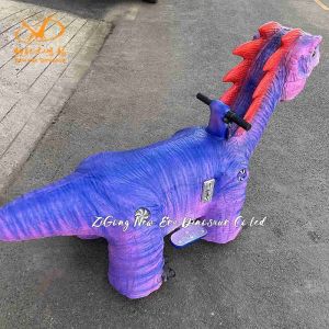 Electric Rideable Dinosaur Scooters For Parents And Kids In Shopping Mall And
