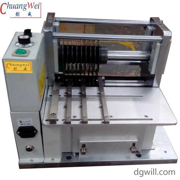 2180*620*960 mm Machine Size PCB Depaneling Machine with 9 Pairs of Blades