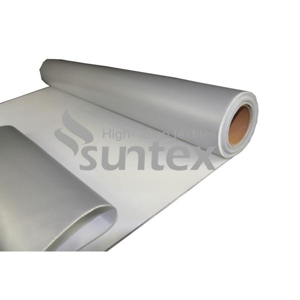 Buy Grey Silicone Coated Fiberglass Fabric For Insulation Jacket at wholesale prices