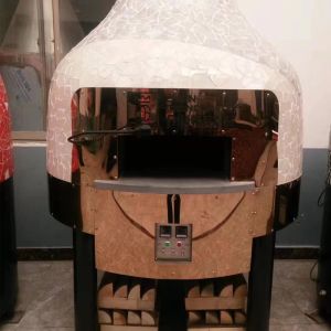 Round Italy Pizza Oven Electric Gas 500℃ High Temperature