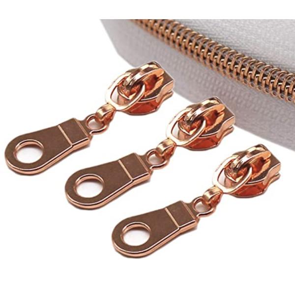 Buy DIY Washable Metallic Nylon Coil Zippers For Handbags Pillowcases at wholesale prices