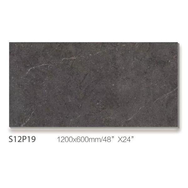 Antibacterial Gray 60x120cm Glazed Porcelain Wall Tiles for Bathroom
