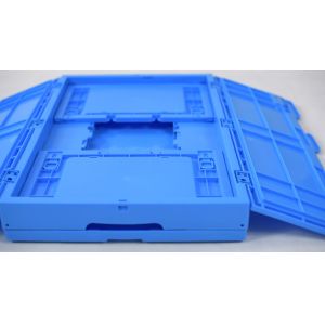 Quality Collapsible plastic container stackable turnover plastic box storage for sale