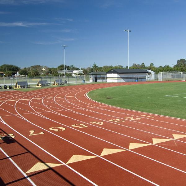 Anti Fatigue 9mm Thickness Jogging Track Material Rubberized Track Surface