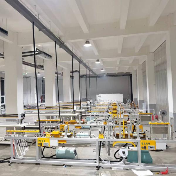 Rapid Production Rates Honeycomb Blinds Making Machine with Semi-Automatic