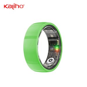 Waterproof IP68 Stainless Steel Health Tracking Ring Sleep Multi-Sport Modes No