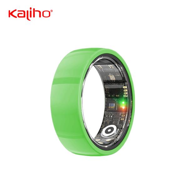 Waterproof IP68 Stainless Steel Health Tracking Ring Sleep Multi-Sport Modes No Display Memory 128kb ROM 4Mb RAM